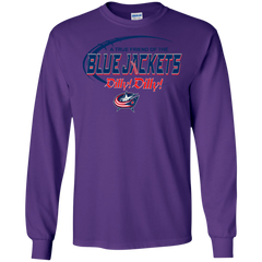 Dilly Dilly A True Friend Of The Columbus Blue Jackets LS Cotton T-Shirt - The White Eagles