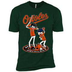 Baltimore Orioles Baseball Rick And Morty Men's Sleeve Shirt - The White Eagles