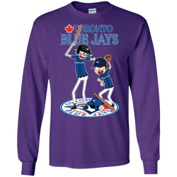 Toronto Blue Jays Baseball Rick And Morty LS Cotton T-Shirt - The White Eagles