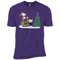 New York Giants Snoopy The Peanuts Ugly Christmas Sweater  Super Bowl Men's Sleeve Shirt - The White Eagles