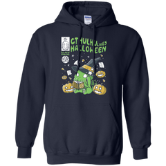 Cthulhu Likes Halloween Shirt Hoodie - The White Eagles