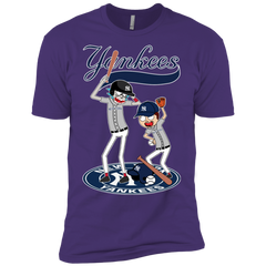 New York Yankees Baseball Rick And Morty Men's Sleeve Shirt - The White Eagles