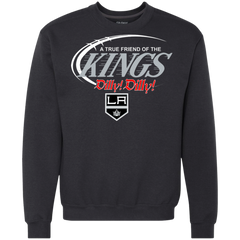 Dilly Dilly A True Friend Of The Los Angeles Kings Sweatshirt - The White Eagles