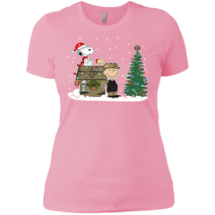 New Orleans Saints Snoopy The Peanuts Ugly Christmas Sweater  Super Bowl Ladies' Shirt - The White Eagles