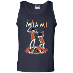 Miami Marlins Baseball Rick And Morty Tank Top - The White Eagles