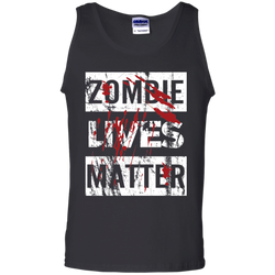 Zombie Lives Matter Tshirt Tank Top - The White Eagles
