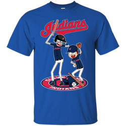 Cleveland Indians Baseball Rick And Morty Cotton T-Shirt - The White Eagles