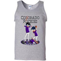 Colorado Rockies Baseball Rick And Morty Tank Top - The White Eagles