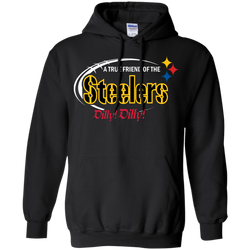 Dilly Dilly Pittsburgh Steelers A True Friend Of The Steelers Hoodie - The White Eagles