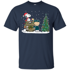 Philadelphia Eagles Snoopy The Peanuts Ugly Christmas Sweater  Super Bowl Cotton T-Shirt - The White Eagles