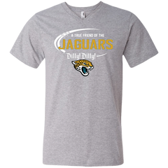 Dilly Dilly Jaguars A True Friend Of The Jaguars Men's V-Neck T-Shirt - The White Eagles