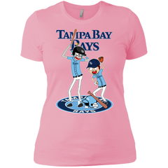 Tampa Bay Rays Baseball Rick And Morty Ladies' Shirt - The White Eagles