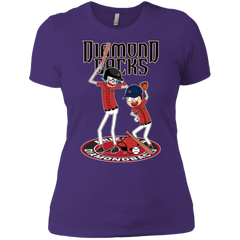 Arizona Diamondbacks Baseball Rick And Morty Ladies' Shirt - The White Eagles