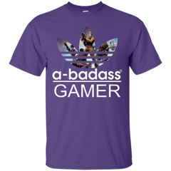 A-badass Gamer Fortnite Adidas Cotton T-Shirt - The White Eagles