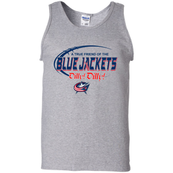 Dilly Dilly A True Friend Of The Columbus Blue Jackets Tank Top - The White Eagles
