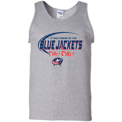 Dilly Dilly A True Friend Of The Columbus Blue Jackets Tank Top - The White Eagles