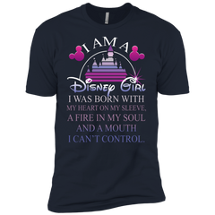 I Am A Disney Girl I Can't Control T-shirts Men's Sleeve Shirt - The White Eagles