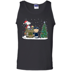 Seattle Seahawks Snoopy The Peanuts Ugly Christmas Sweater  Super Bowl Tank Top - The White Eagles