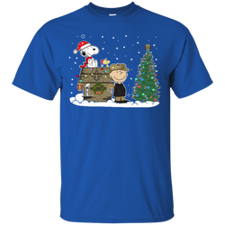 New Orleans Saints Snoopy The Peanuts Ugly Christmas Sweater  Super Bowl Cotton T-Shirt - The White Eagles
