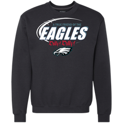 Nfl Dilly Dilly Philadelphia Eagles A True Friend Of The Eagles Sweatshirt - The White Eagles