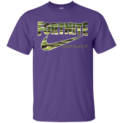 Fortnite Nike Just Play It Camo Cotton T-Shirt - The White Eagles