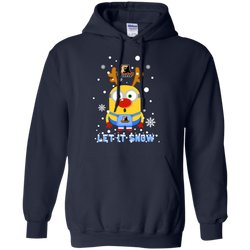 Minion Morgan State Bears Ugly Christmas Sweaters Let It Snow Hoodie - The White Eagles