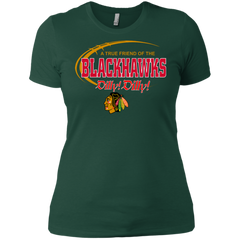 Dilly Dilly A True Friend Of The Chicago Blackhawks Ladies' Shirt - The White Eagles
