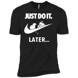 Just Do It The Peanuts Movie Snoopy Nike Logo Men's Sleeve Shirt - The White Eagles