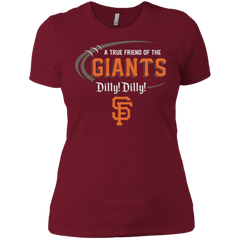 Dilly Dilly Ny Giants A True Friend Of The Giants Ladies' Shirt - The White Eagles