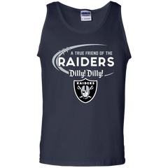 Dilly Dilly Raiders A True Friend Of The Raiders Tank Top - The White Eagles