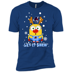 Minion Duquesne Dukes Ugly Christmas Sweaters Let It Snow Men's Sleeve Shirt - The White Eagles