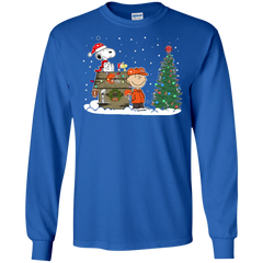 Cleveland Browns Snoopy The Peanuts Ugly Christmas Sweater  Super Bowl LS Cotton T-Shirt - The White Eagles