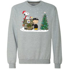 Pittsburgh Steelers Snoopy The Peanuts Ugly Christmas Sweater  Super Bowl Sweatshirt - The White Eagles