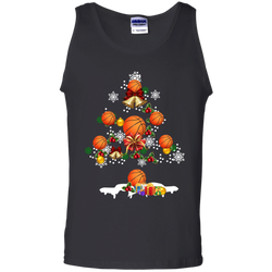 Christmas Is Coming Basketball Santa Claus Ugly Christmas Sweater Tank Top - The White Eagles