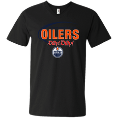 Dilly Dilly A True Friend Of The Edmonton Oilers Men's V-Neck T-Shirt - The White Eagles