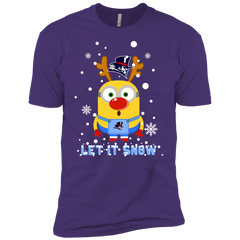 Minion Duquesne Dukes Ugly Christmas Sweaters Let It Snow Men's Sleeve Shirt - The White Eagles
