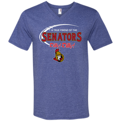Dilly Dilly A True Friend Of The Ottawa Senators Men's V-Neck T-Shirt - The White Eagles