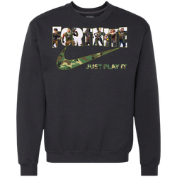 Fortnite Nike Camo Just Play It Shirts Sweatshirt - The White Eagles