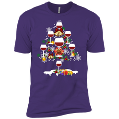 Christmas Is Coming Wine Santa Claus Ugly Christmas Sweater Men's Sleeve Shirt - The White Eagles