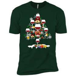 Christmas Is Coming Wine Santa Claus Ugly Christmas Sweater Men's Sleeve Shirt - The White Eagles