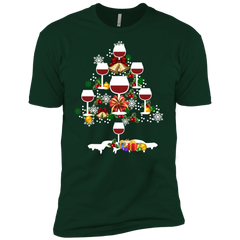 Christmas Is Coming Wine Santa Claus Ugly Christmas Sweater Men's Sleeve Shirt - The White Eagles