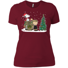 New Orleans Saints Snoopy The Peanuts Ugly Christmas Sweater  Super Bowl Ladies' Shirt - The White Eagles