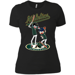 Oakland Athletics Baseball Rick And Morty Ladies' Shirt - The White Eagles
