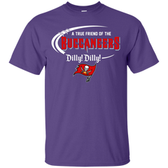 Dilly Dilly Tampa Bay Buccaneers A True Friend Of The Buccaneers Cotton T-Shirt - The White Eagles