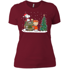 Denver Broncos Snoopy The Peanuts Ugly Christmas Sweater  Super Bowl Ladies' Shirt - The White Eagles