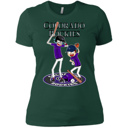 Colorado Rockies Baseball Rick And Morty Ladies' Shirt - The White Eagles