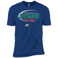 Dilly Dilly A True Friend Of The Dallas Stars Men's Sleeve Shirt - The White Eagles