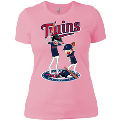 Minnesota Twins Baseball Rick And Morty Ladies' Shirt - The White Eagles