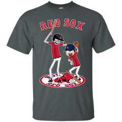 Boston Red Sox Baseball Rick And Morty Cotton T-Shirt - The White Eagles
