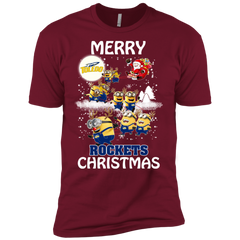 Toledo Rockets Ugly Christmas Sweaters Minions Santa Claus Merry Christmas Men's Sleeve Shirt - The White Eagles